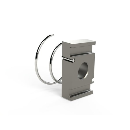 Saginaw Control & Engineering Channel Nut, 6 in. H x 3 in. W x 1 in. L, 20 PK SCE-PS1032CN